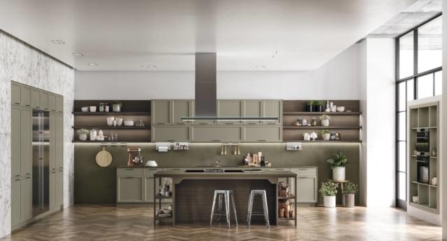 VOGUE Contemporary di Doimo Cucine con frigorifero incassato VOGUE Contemporary di Doimo Cucine con frigorifero incassato