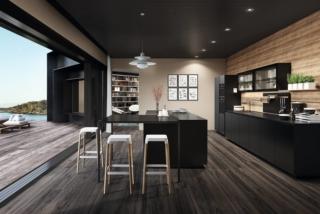 cucina con isola come bancone snack Telero di Euromobil cucina con isola come bancone snack Telero di Euromobil