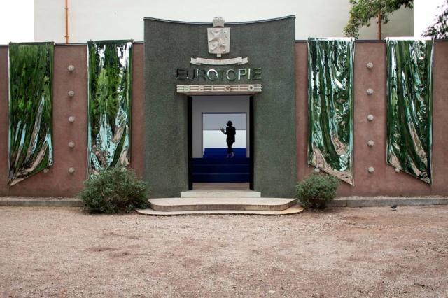 Eurotopie, Padiglione del Belgio ai Giardini, 16. Mostra Internazionale di Architettura (foto Italo Rondinella). Eurotopie, Padiglione del Belgio ai Giardini, 16. Mostra Internazionale di Architettura (foto Italo Rondinella).