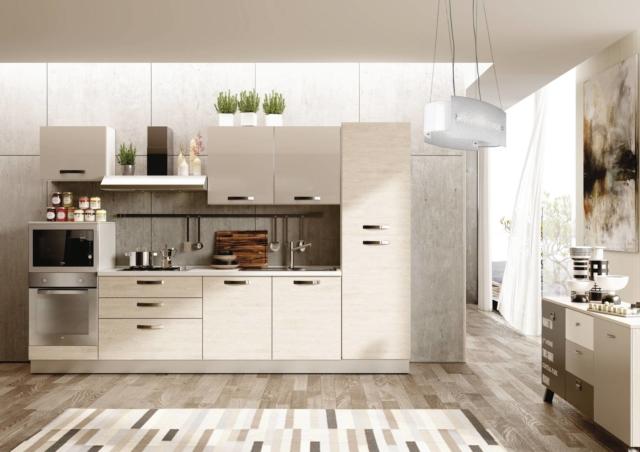 Avenue Limited di Mercatone Uno cucina con frigorifero incassato Avenue Limited di Mercatone Uno cucina con frigorifero incassato
