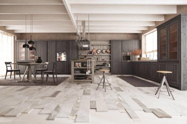 scandola MA_TA_NM_CUCINA_p36-37 cucina con frigo incassato scandola MA_TA_NM_CUCINA_p36-37 cucina con frigo incassato
