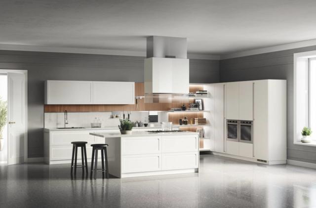 cucina con cappa Carattere di Scavolini cucina con cappa Carattere di Scavolini