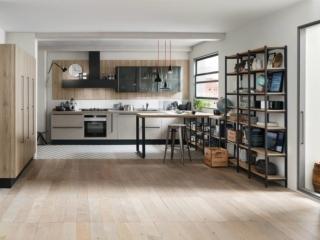 cucina con bancone snack Start-Time di Veneta Cucine cucina con bancone snack Start-Time di Veneta Cucine