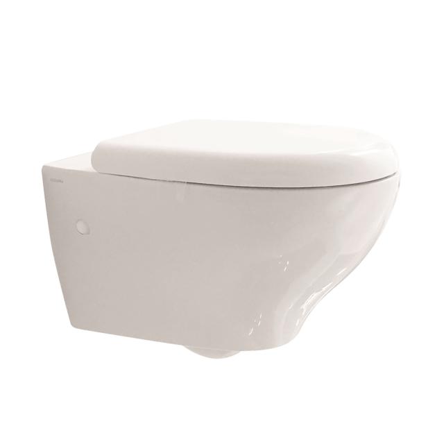wc sospeso Remix di Leroy Merlin bianco lucido senza brida wc sospeso Remix di Leroy Merlin bianco lucido senza brida
