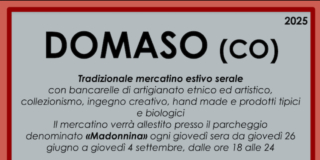 DOMASO 2025, Mercatino estivo DOMASO 2025, Mercatino estivo