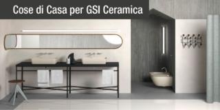 Bagno: colore e finitura opaca per lavabi e sanitari Color Elements di GSI Ceramica