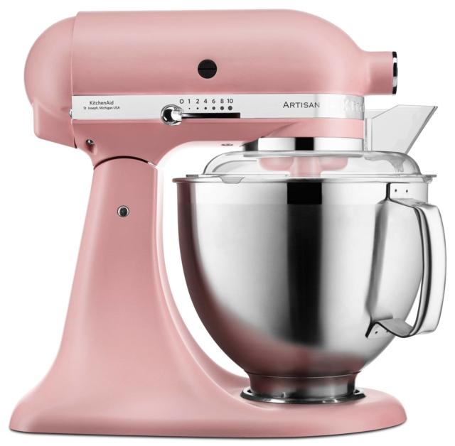 robot da cucina multifunzione rosa Artisan 185</strong> (mod. 5KSM185PS) di KitchenAid robot da cucina multifunzione rosa Artisan 185</strong> (mod. 5KSM185PS) di KitchenAid