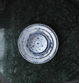 Palermo, ROYAL COPENAGHEN, Blue fluted (1775), LLGT