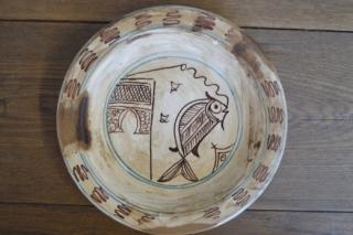 Piatto "Pesce 2" della serie Bacini Ceramici