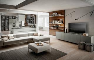 cucina separata laccato verde oliva Zetasei di Arredo3 cucina separata laccato verde oliva Zetasei di Arredo3