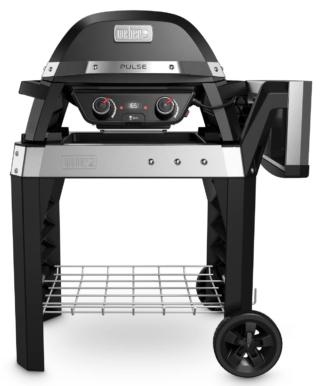 griglia Pulse 2000 di Weber con doppia area di cottura in ghisa smaltata griglia Pulse 2000 di Weber con doppia area di cottura in ghisa smaltata