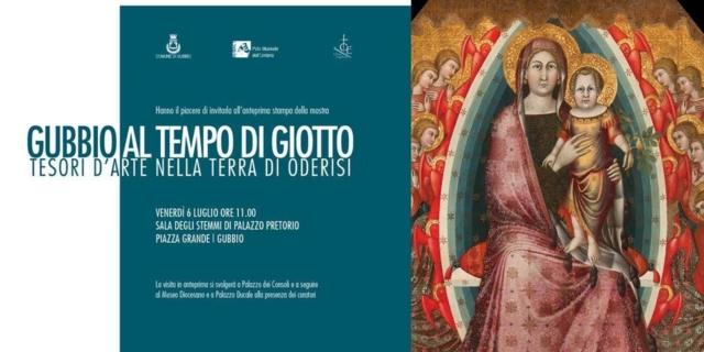 Gubbio al tempo di Giotto. Tesori d’arte nella terra di Oderisi Gubbio al tempo di Giotto. Tesori d’arte nella terra di Oderisi