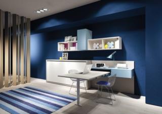 Atim T-Able, tavolo estraibile con una gamba telescopica Atim T-Able, tavolo estraibile con una gamba telescopica