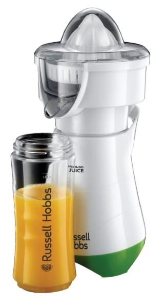 frullatore compatto con spremiagrumi Mix & Go Juice di Russell Hobbs frullatore compatto con spremiagrumi Mix & Go Juice di Russell Hobbs