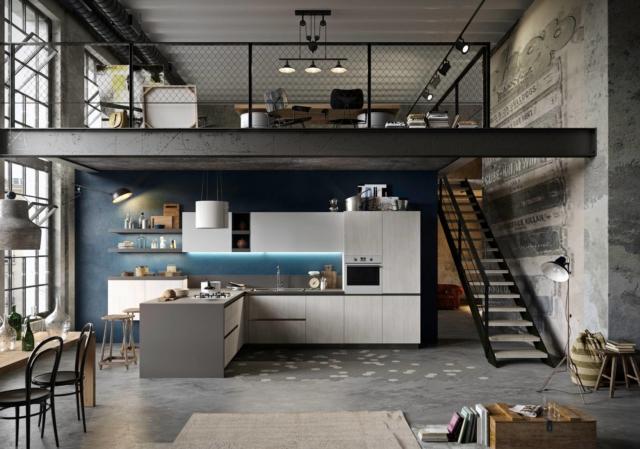 snaidero Joy-nobilitato-rovere-gessato-bianco-1cucine entry level snaidero Joy-nobilitato-rovere-gessato-bianco-1cucine entry level