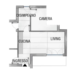 Cucine difficili, soluzione n. 1: com’era prima Cucine difficili, soluzione n. 1: com’era prima