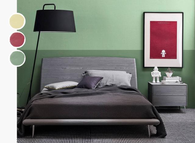 Letto Dixie di Calligaris in legno con piedini in alluminio e comodino Boston (sempre di Calligaris) Letto Dixie di Calligaris in legno con piedini in alluminio e comodino Boston (sempre di Calligaris)
