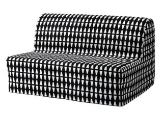 Con un materasso in schiuma adatto a un uso intensivo, Lycksele Lövås di Ikea (www.ikea.com) misura L 142 x P 100/188 x H 39-87 cm e con tessuto Ebbarp nero/bianco costa 189 euro. 6. Con un materasso in schiuma adatto a un uso intensivo, Lycksele Lövås di Ikea (www.ikea.com) misura L 142 x P 100/188 x H 39-87 cm e con tessuto Ebbarp nero/bianco costa 189 euro. 6.