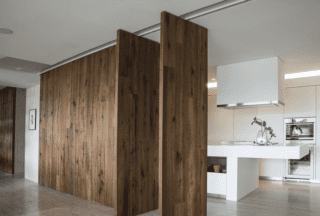 cucina con quinte in legno Listone Giordano cucina con quinte in legno Listone Giordano