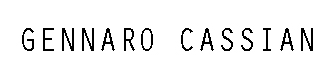 Architetto Gennaro Cassiani