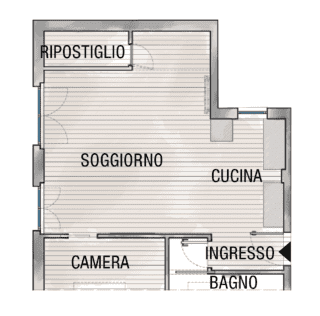 Cucine difficili, soluzione 2: com'era prima Cucine difficili, soluzione 2: com'era prima