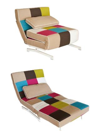 poltrona letto Super versatile Da poltrona a chaise longue, da chaise longue a letto in due semplici passaggi, svolgendo la seduta e abbassando lo schienale. Eclettica, per un living con vocazione trasformista, la poltrona Super di Mercatone Uno (www.mercatoneuno.com) misura L 90 x P 76/190 x H 41 cm e costa 329 euro. poltrona letto Super versatile Da poltrona a chaise longue, da chaise longue a letto in due semplici passaggi, svolgendo la seduta e abbassando lo schienale. Eclettica, per un living con vocazione trasformista, la poltrona Super di Mercatone Uno (www.mercatoneuno.com) misura L 90 x P 76/190 x H 41 cm e costa 329 euro.