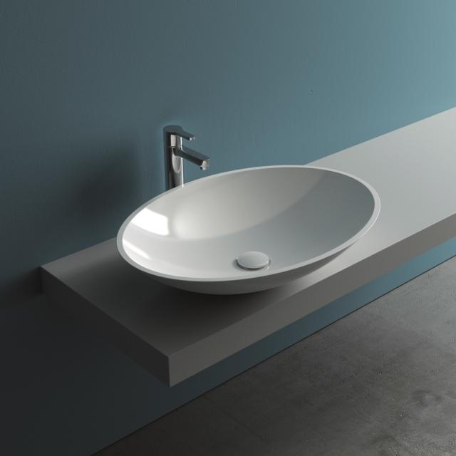 lavabo da appoggio ovale Pegaso di Leroy Merlin in marmoresina lavabo da appoggio ovale Pegaso di Leroy Merlin in marmoresina
