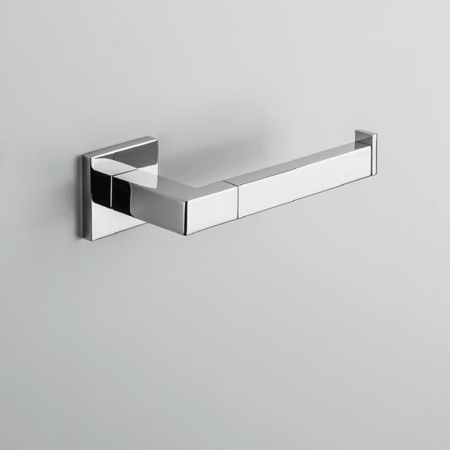 portarotolo sinistro della serie Colombo Design Basic Q in vendita su Desivero ha finitura cromo portarotolo sinistro della serie Colombo Design Basic Q in vendita su Desivero ha finitura cromo