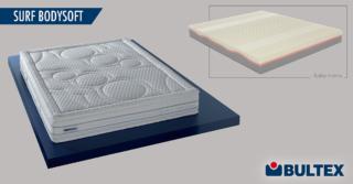 materasso matrimoniale Surf BodySoft di Bultex materasso matrimoniale Surf BodySoft di Bultex