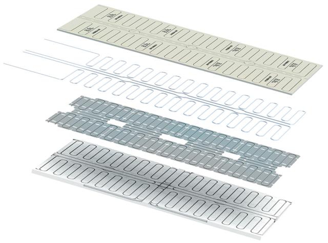 Sistema radiante a soffitto Blife di Loex per il riscaldamento ad acqua Sistema radiante a soffitto Blife di Loex per il riscaldamento ad acqua