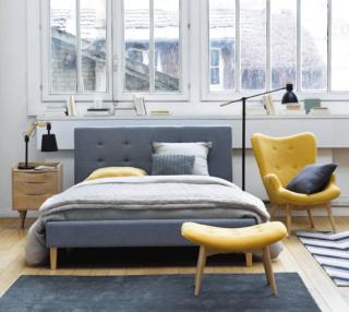 Arredamento completo con poltrona in camera di Maisons du Monde Arredamento completo con poltrona in camera di Maisons du Monde