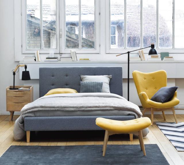 Arredamento completo con poltrona in camera di Maisons du Monde Arredamento completo con poltrona in camera di Maisons du Monde