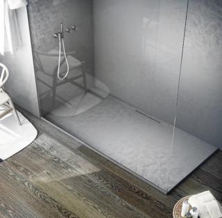 Trace di Fiora, con piletta di scarico a scomparsa, è realizzato in Silexpol, materiale riciclabile a base di silicio e quarzo agglomerati con un polimero, ed è idrorepellente e antibatterico Trace di Fiora, con piletta di scarico a scomparsa, è realizzato in Silexpol, materiale riciclabile a base di silicio e quarzo agglomerati con un polimero, ed è idrorepellente e antibatterico
