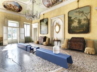 Palazzo Agliardi, allestimento di Lorenzo Damiani, foto di Ezio Manciucca© Palazzo Agliardi, allestimento di Lorenzo Damiani, foto di Ezio Manciucca©