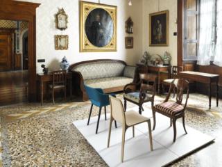 Villa Grismondi Finardi, allestimento di Odo Fioravanti, foto di Ezio Manciucca© Villa Grismondi Finardi, allestimento di Odo Fioravanti, foto di Ezio Manciucca©