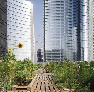 STUDIO Piuarch Porta Nuova Building, giardino sul tetto STUDIO Piuarch Porta Nuova Building, giardino sul tetto