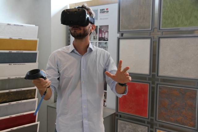 Scegliere il colore per dipingere le pareti con la realtà virtuale grazie San Marco Group e la start up Experenti Inc Scegliere il colore per dipingere le pareti con la realtà virtuale grazie San Marco Group e la start up Experenti Inc