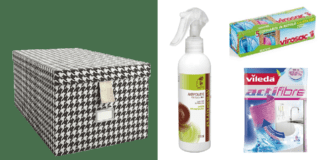 Cambio di stagione dell’armadio: tutto in ordine e pulito con scatole e sacchetti, panno in microfibra, spray antipolvere