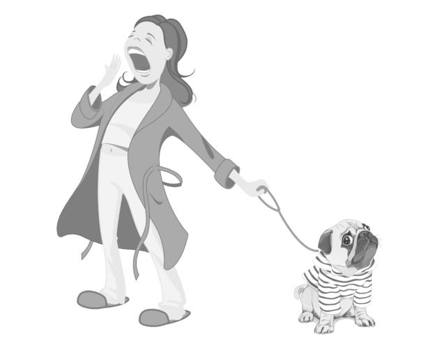 “Se la sera portate fuori il cane, evitate di mettere il giaccone sopra il pigiama o la camicia da notte: spuntano sempre!” “Se la sera portate fuori il cane, evitate di mettere il giaccone sopra il pigiama o la camicia da notte: spuntano sempre!”