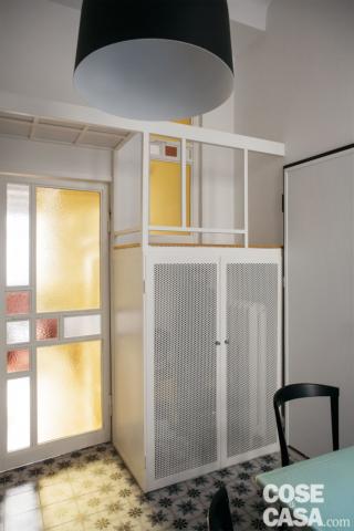 cucina-armadio casa 37 mq con soppalco
