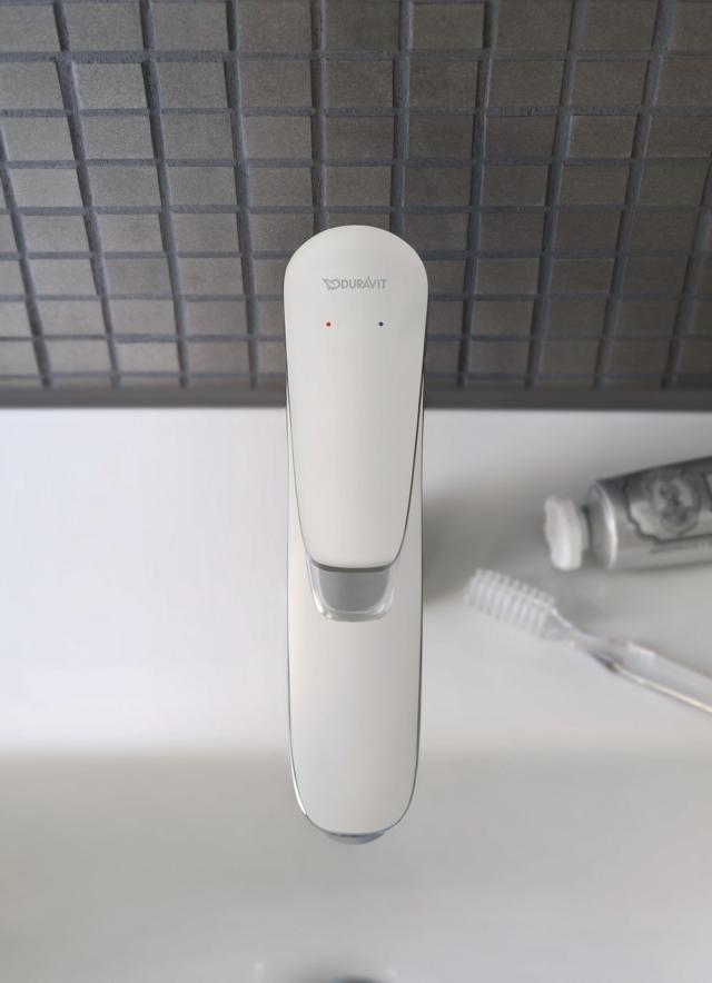 miscelatore monocomando per lavabo M della serie B.1 di Duravit miscelatore monocomando per lavabo M della serie B.1 di Duravit