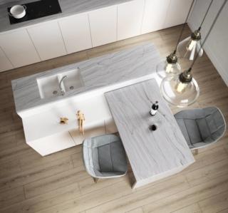 Gruppo Cosentino_Sensa White Macaubas_Cucina Gruppo Cosentino_Sensa White Macaubas_Cucina