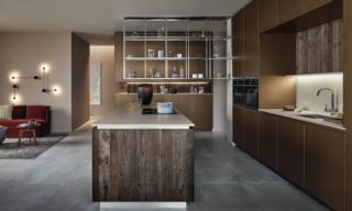 zona cottura della Cucina Lounge di Veneta Cucine zona cottura della Cucina Lounge di Veneta Cucine