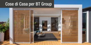 Pergole bioclimatiche BT Group. Per vivere l’outdoor anche in autunno