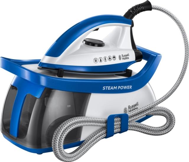 ferro da stiro con piastra in ceramica Steam Power 24430-56 di Russell Hobbs ferro da stiro con piastra in ceramica Steam Power 24430-56 di Russell Hobbs
