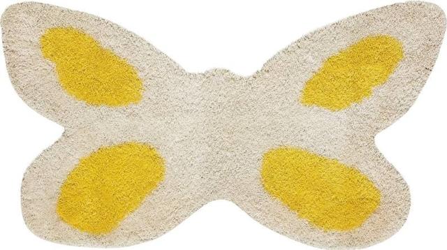 tappeto Sitap Daisy Butterfly White tappeto Sitap Daisy Butterfly White
