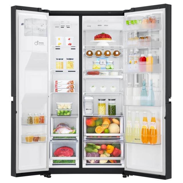 frigorifero Door-in-Door™ GSX961MTAZ di LG. Total No Frost capacità 601 litri frigorifero Door-in-Door™ GSX961MTAZ di LG. Total No Frost capacità 601 litri