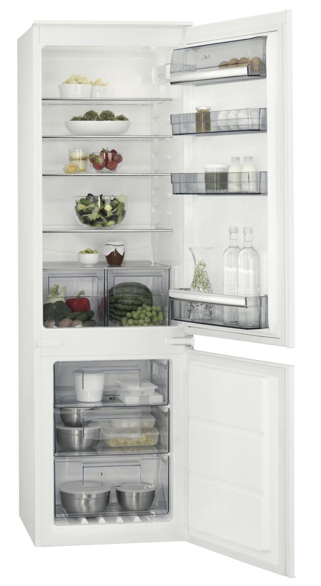 frigocongelatore combinato SCB 61816 NS NO FROST di AEG classe energetica a+ frigocongelatore combinato SCB 61816 NS NO FROST di AEG classe energetica a+