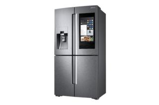 frigorifero 4 porte grigio metallizzato Samsung serie Family Hub frigorifero 4 porte grigio metallizzato Samsung serie Family Hub