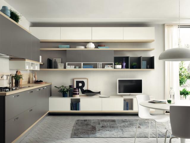 cucina Foodshelf firmata da Ora-ïto per Scavolini cucina Foodshelf firmata da Ora-ïto per Scavolini